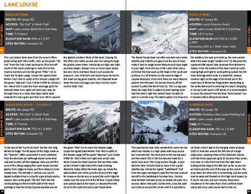 Lake Louise, Sunshine, Banff Ski Touring Guide - Version 2.0