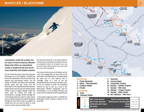Whistler & Area Ski Touring Guide