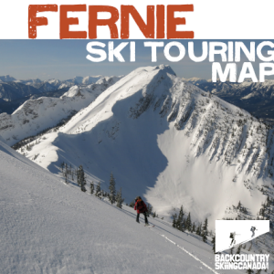 Fernie Ski Touring Map