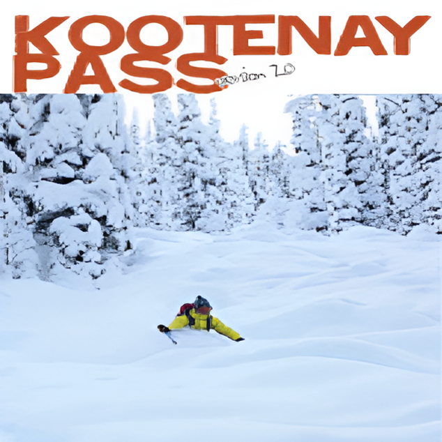 Kootenay Pass Ski Touring Map