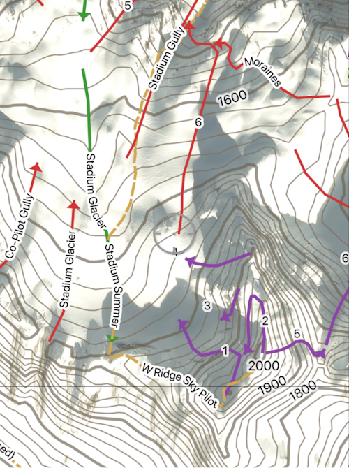 Sea to Sky Backcountry Map